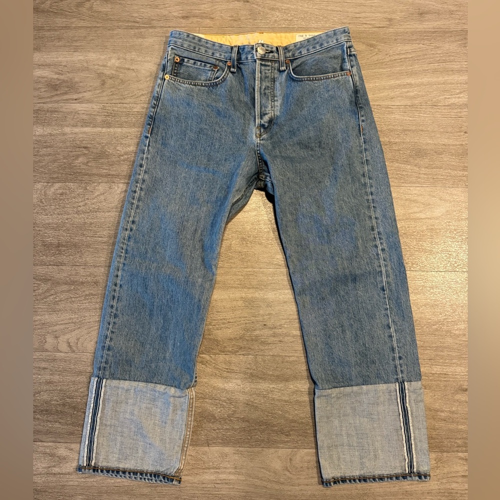 Rag & Bone Maya High Rise Ankle Straight